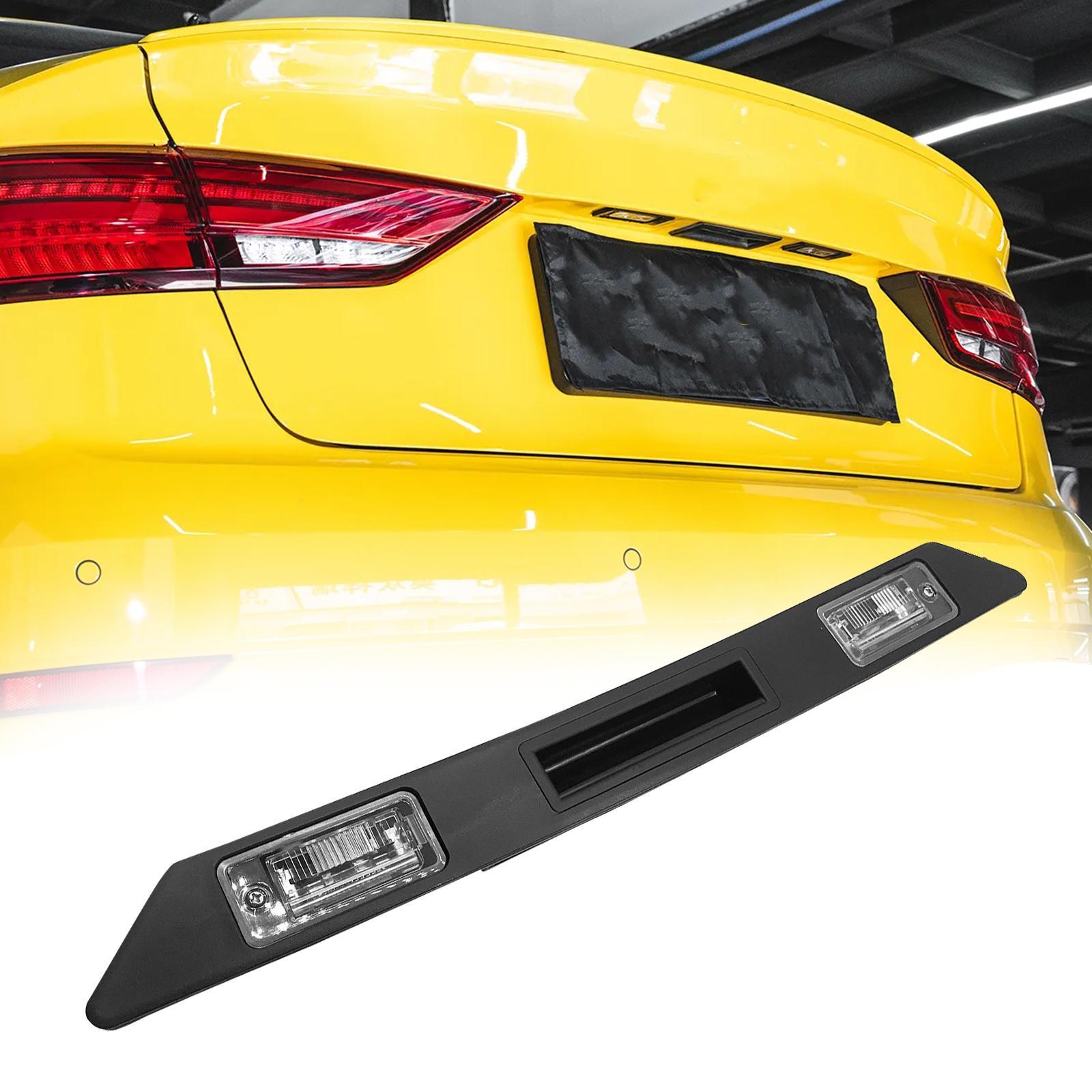Trunk Handle Licence Plate Light Number Plate Lights for A3 A4 Easy to Install