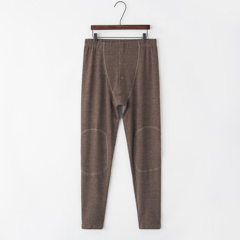 Plus Kích Thước Làm Dày Nhiệt Quần Lót Nam Dài Johns Rời Nhiệt Quần Dài Quần Áo Người Thu Đông Ấm Chân Váy Quần