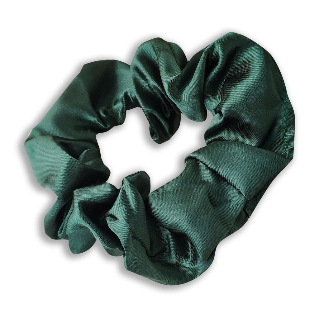 Cột tóc vải scrunchies trơn