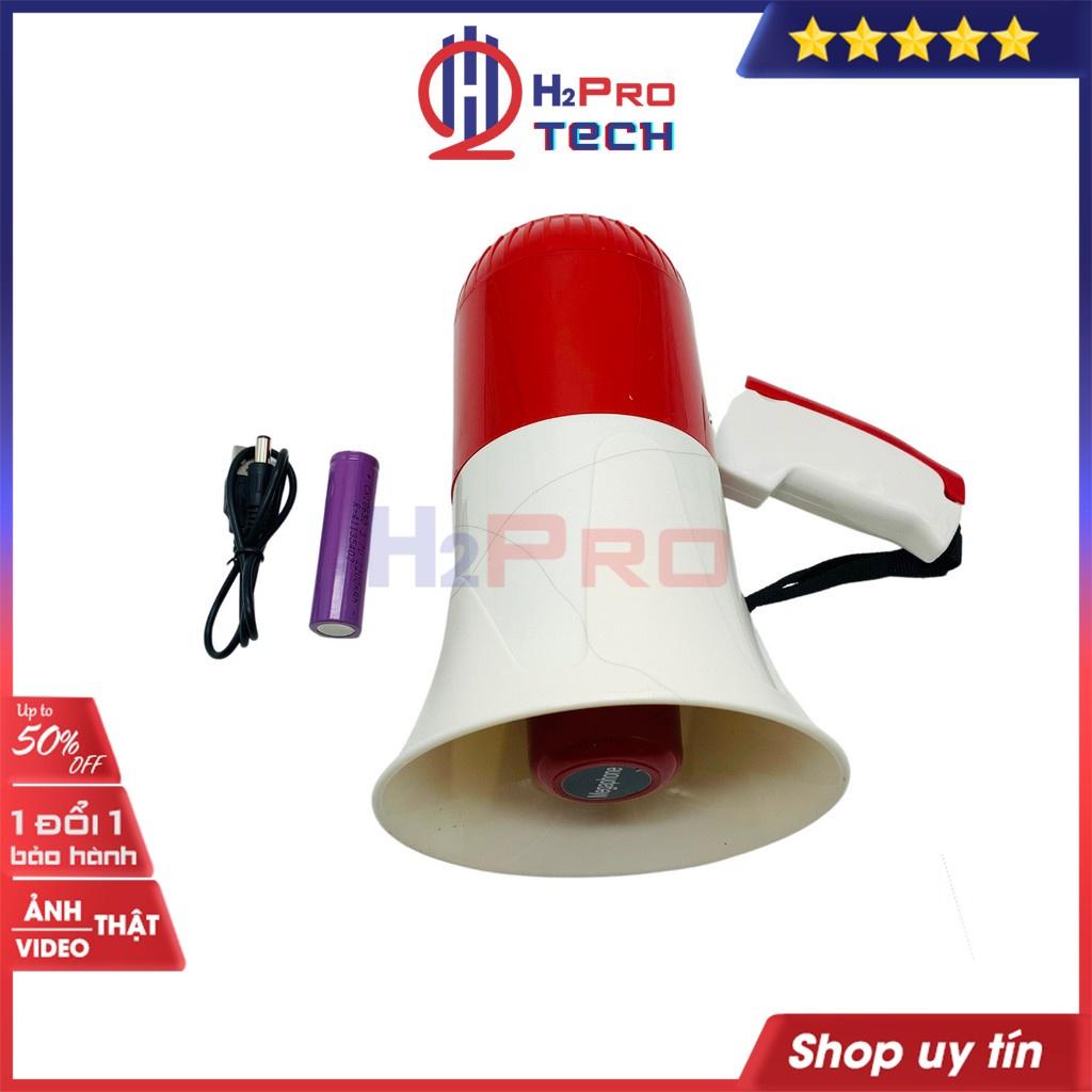 Loa Phóng Thanh Cầm Tay, Loa Bán Hàng Rong Megaphone 35W Pin Sạc, Đa Năng Có Ghi Âm, USB (Quà tặng: Pin sạc)