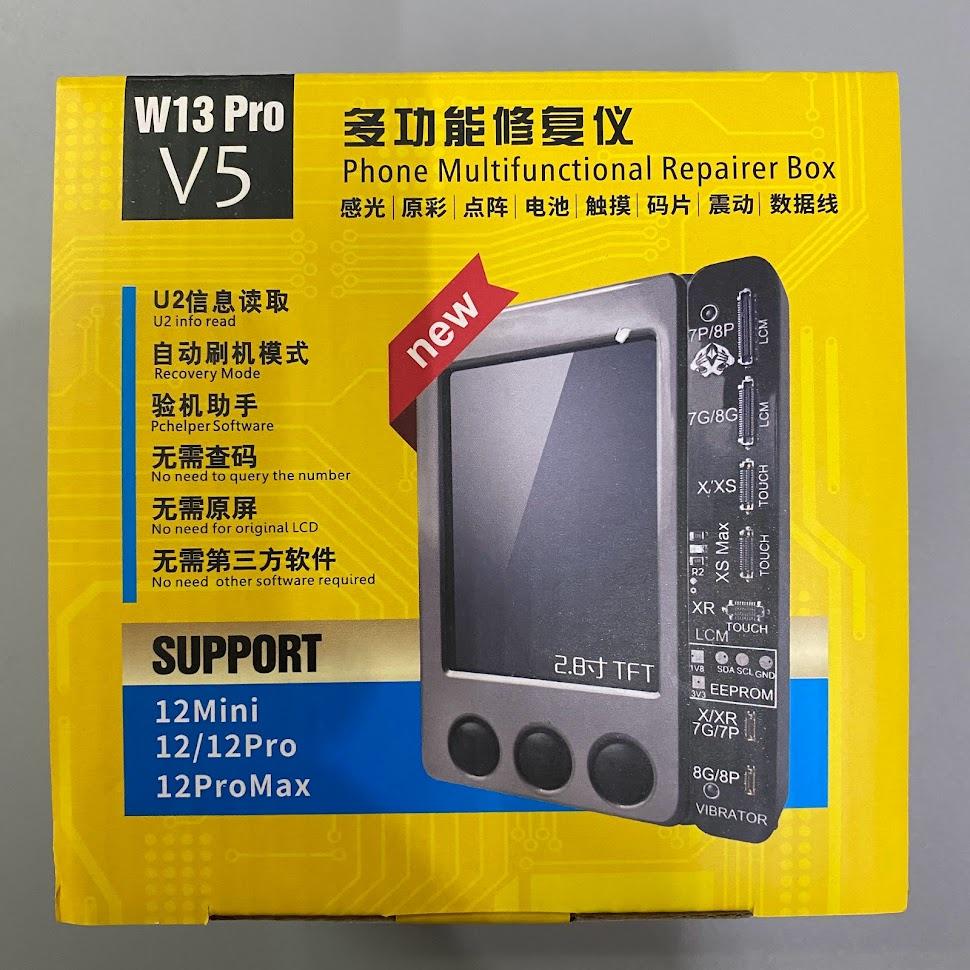 Box sửa chữa Pin và Màn OSS team W13 Pro V5 hỗ trợ đến iP12 Pro Max