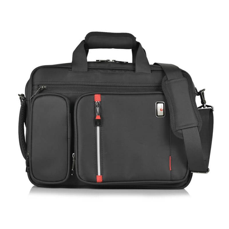 Cặp Đa Năng Laptop 15 Inch - Mr.Vui 428-15 - Màu Đen
