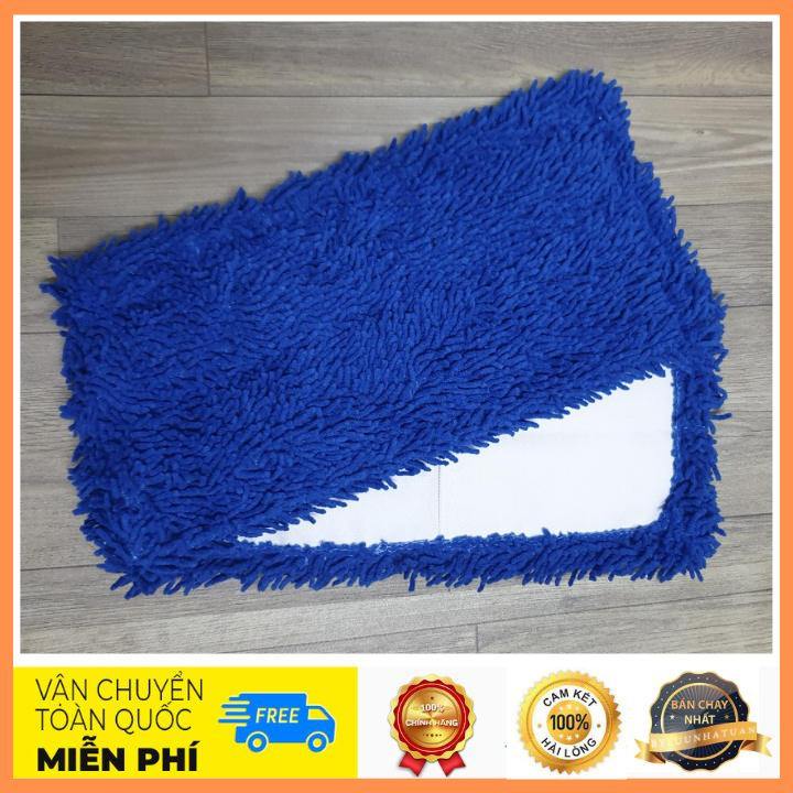 Bông lau san hô 45cm-bông lau nhà thay thế cây lau san hô 360 hình chữ nhật thấm hút cực tốt loại bông lau công nghiêp