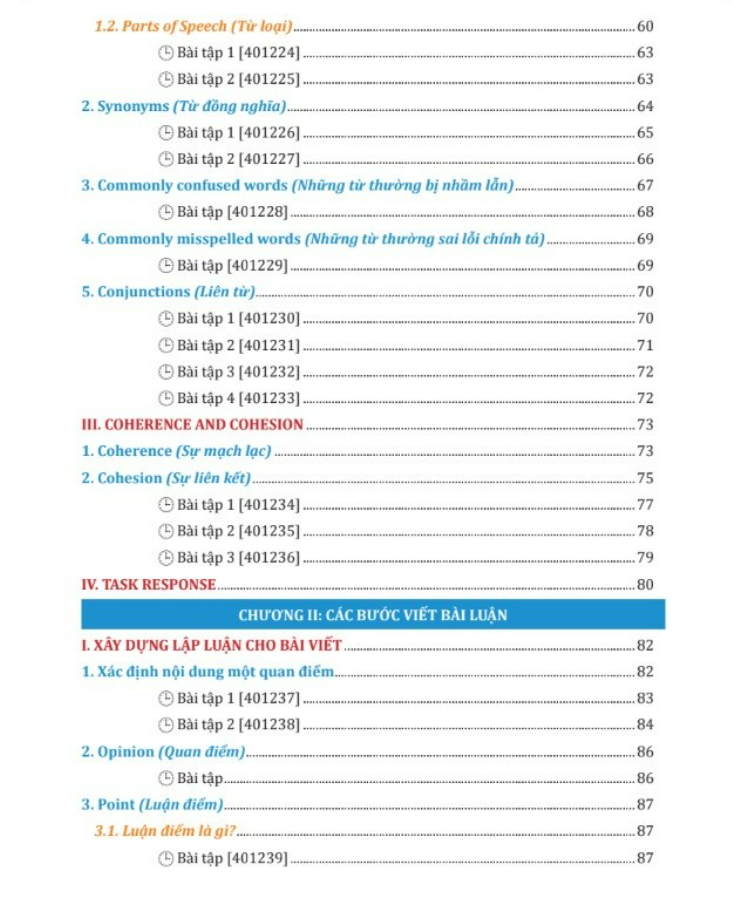 Sách Khai phá IELTS Writing task 2 (Moon)