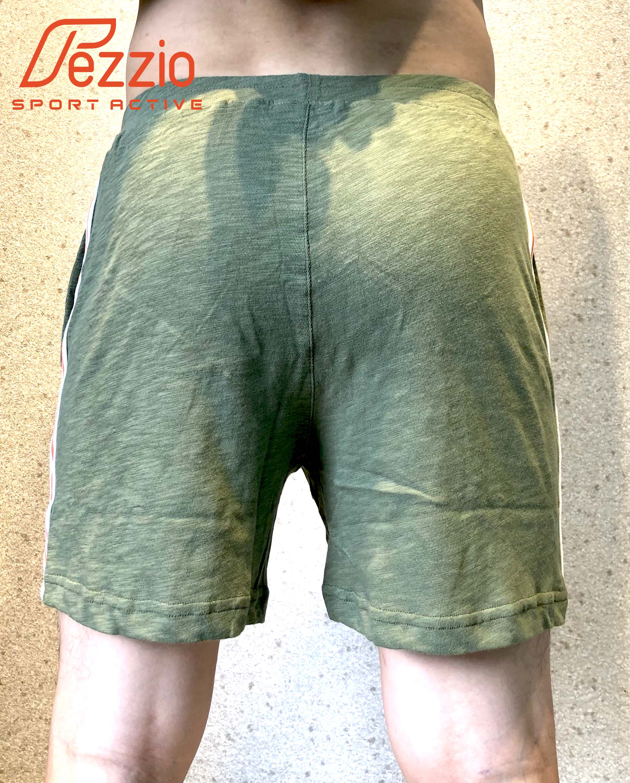 Quần short nam có túi thun cotton 100% thương hiệu Fezzio