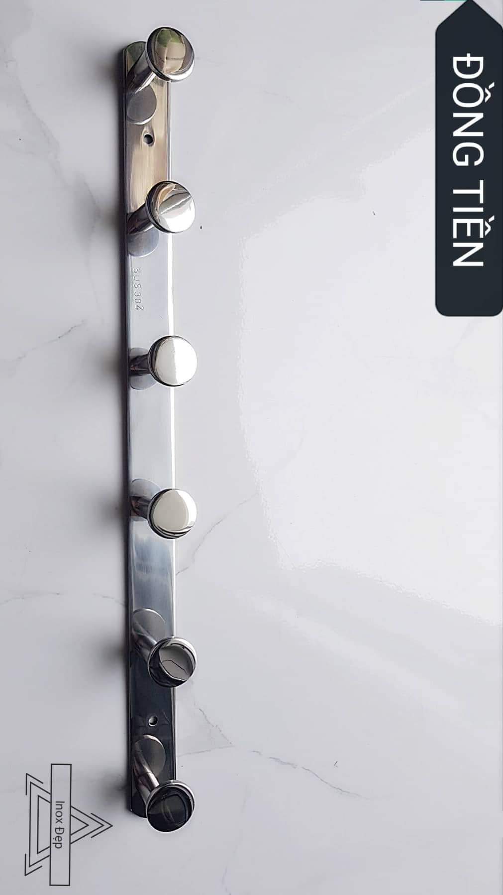 MÓC TREO QUẦN ÁO GẮN TƯỜNG SIÊU TIỆN DỤNG,CHẮC CHẮN,INOX 304 CHỐNG ĂN MÒN CAO