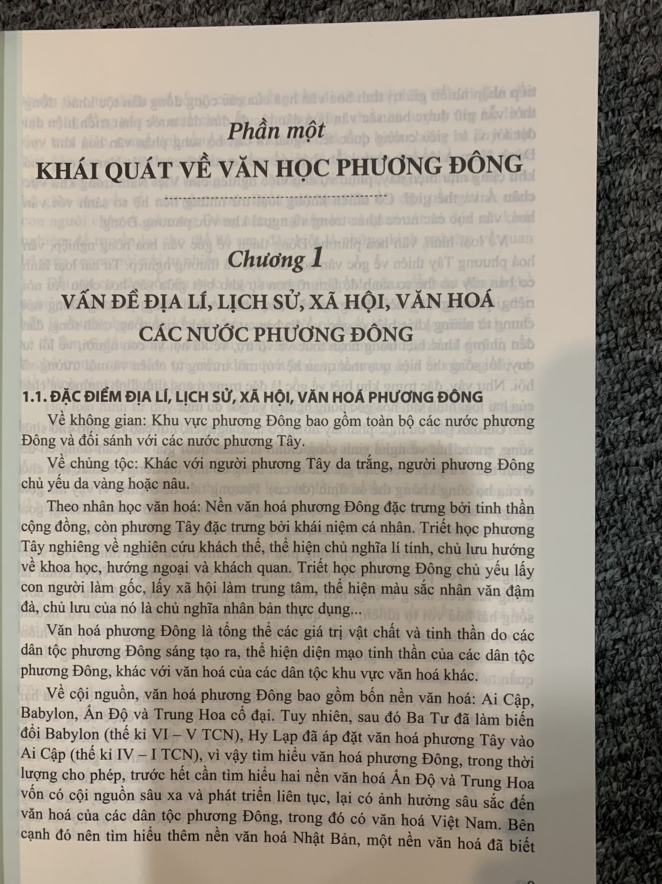 Giáo trình thể loại và tác gia tiêu biểu văn học phương đông