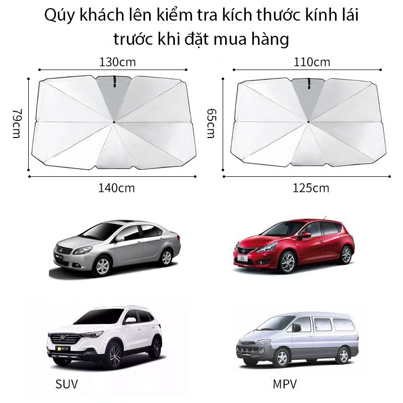 Dù Che Nắng Ô Tô Cách Nhiệt – Ô Che Nắng Ô Tô Cao Cấp – Chắn Nắng Kính Lái Cao Cấp Dành Cho Xe Hơi