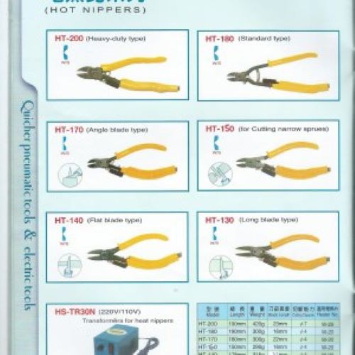 Kìm nhiệt cắt nhựa HT-170; HT-180 (bao gồm kìm + nguồn)