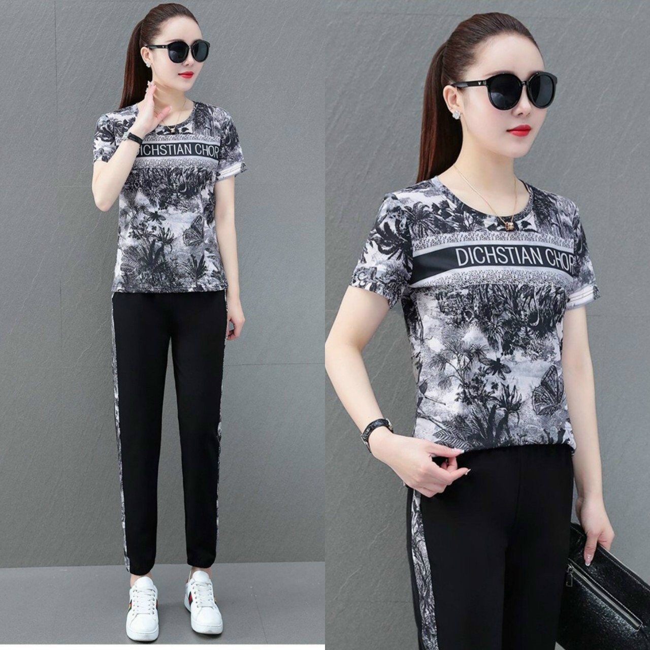 SÉT BỘ THỜI TRANG HỌA TIẾT SIÊU ĐẸP