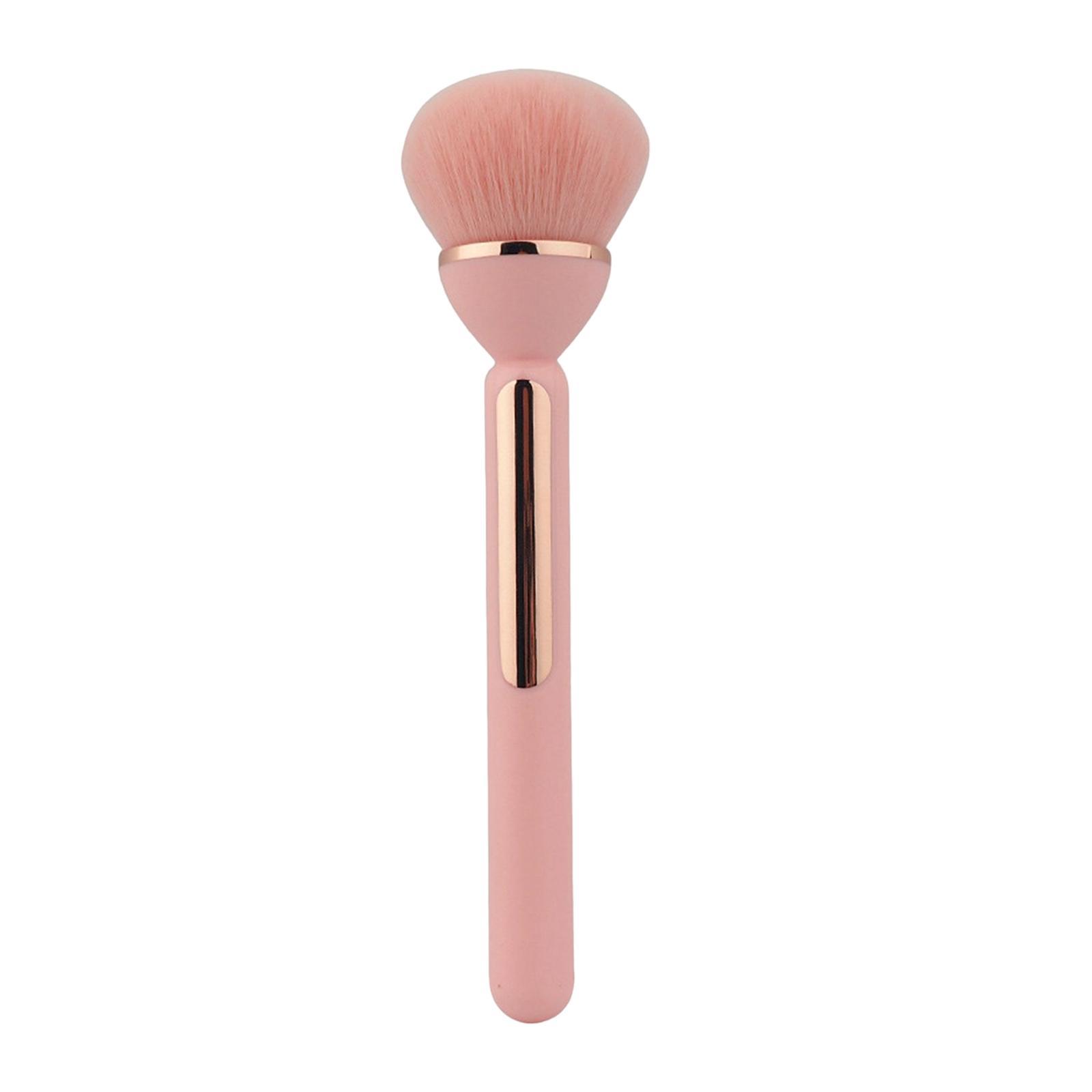 Makeup brush Highlighter Foundation Brush Portable Blusher Pink - Pink