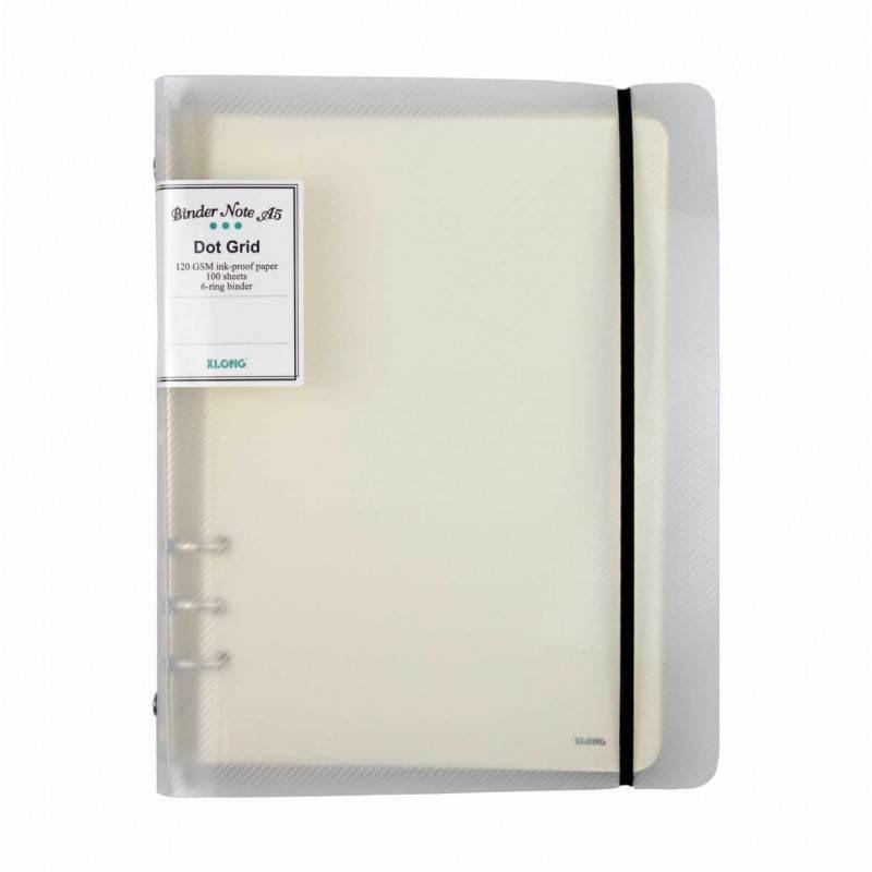 Sổ còng sắt 6 chấu Dot Grid A5 100 tờ 120/76; MS: 995