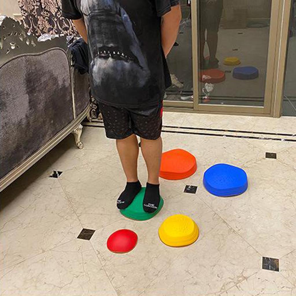 Kids Stepping 5-Pack Children Balance Coordination Trainning Toys Rocks
