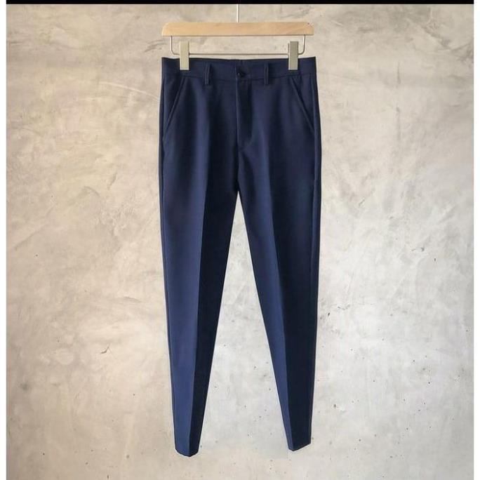 (Sale 30%) Quần âu xanh than cao cấp loại 1, chất vải co giãn nhẹ mặc ôm body chuản dáng hàn quốc, siêu rẻ