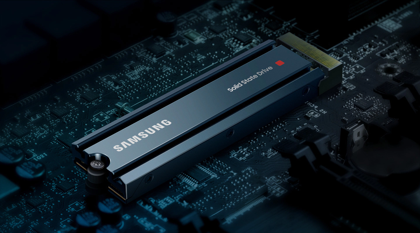Ổ cứng gắn trong SSD Samsung 980PRO Heatsink 1TB | 2TB PCIe 4.0 x4 NVMe1.3c M2 2280 V-NAND - Hàng chính hãng
