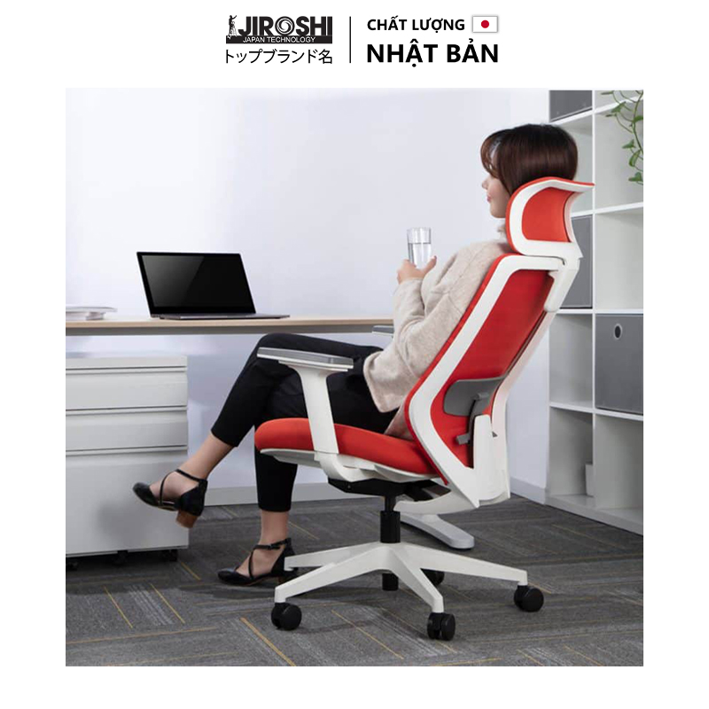 Bánh xe ghế xoay JIROSHI Nhật Bản bánh xe ghế văn phòng cao cấp