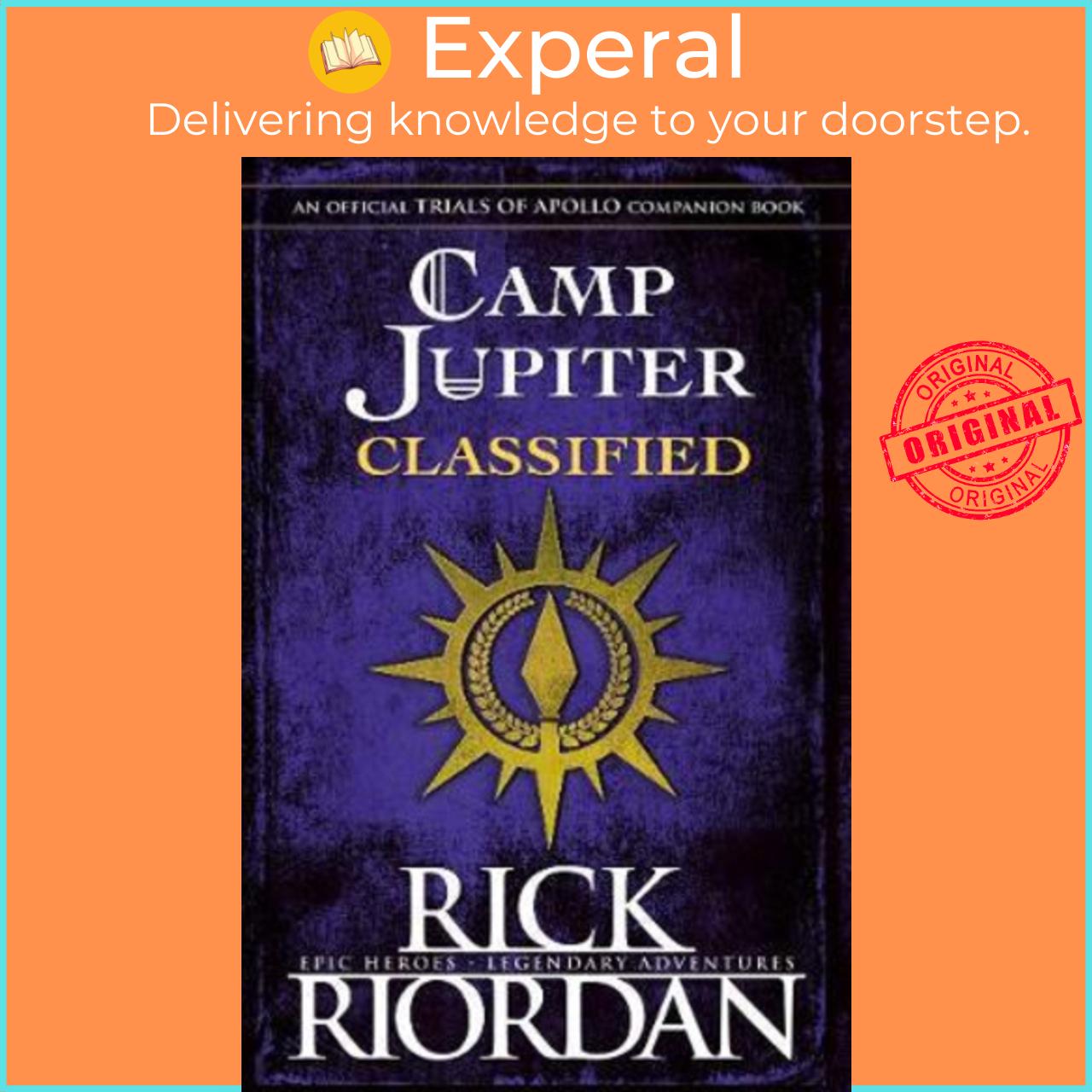 Hình ảnh Sách - Camp Jupiter Classified : A Probatio's Journal by Rick Riordan (UK edition, hardcover)