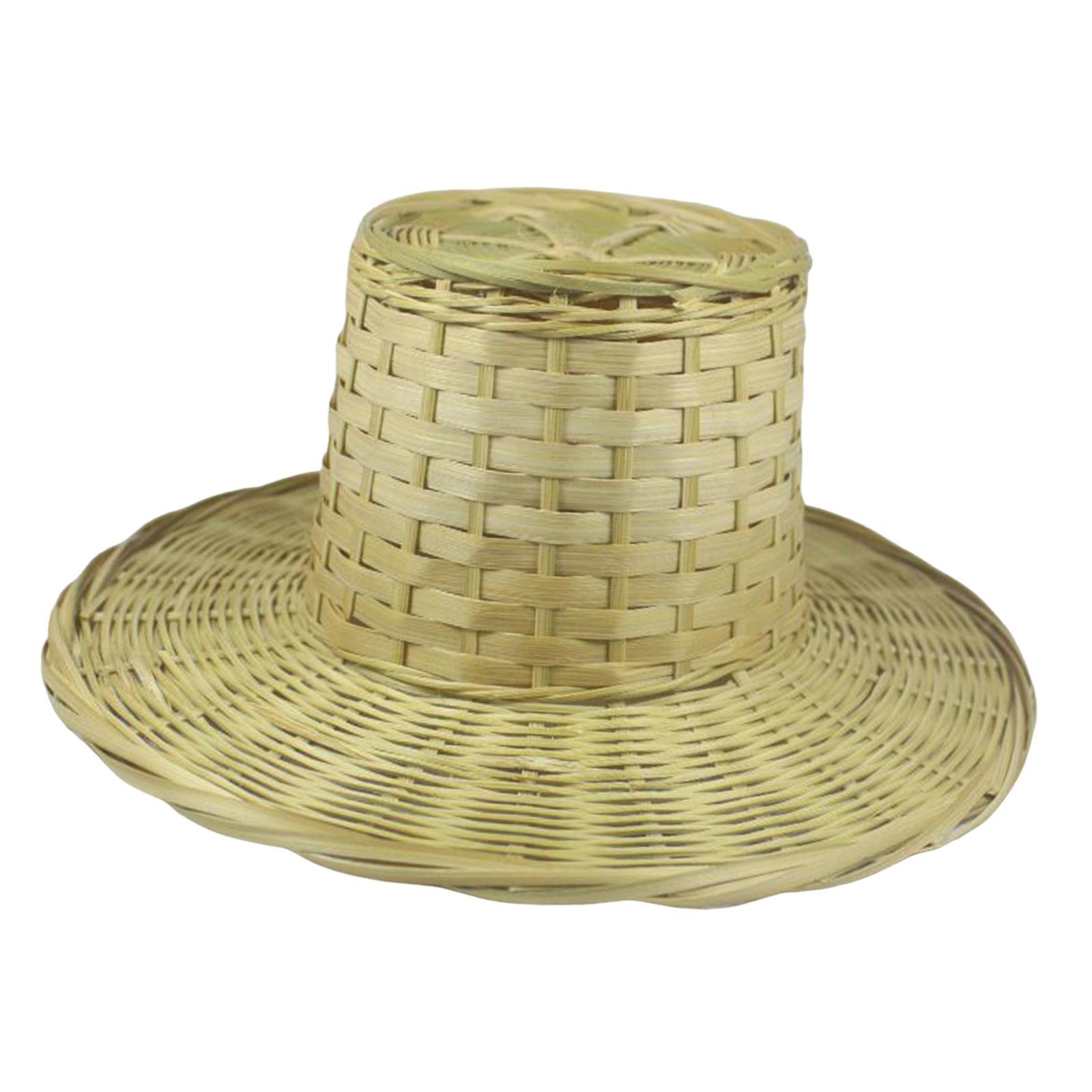 Pendant Lamp Shade Ceiling Pendant Fixture Handmade Weave Round Ceiling Light Cover ,Bamboo Woven Lampshade for Bedroom Restaurant ,Home