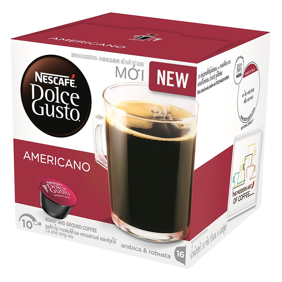 Combo 10 Hộp Viên Nén Nescafe Dolce Gusto Vị Ngẫu Nhiên (Hộp/ 16 Viên) - Tặng 1 Máy Pha Cà Phê Minime Trị Giá 2.900.000 VND