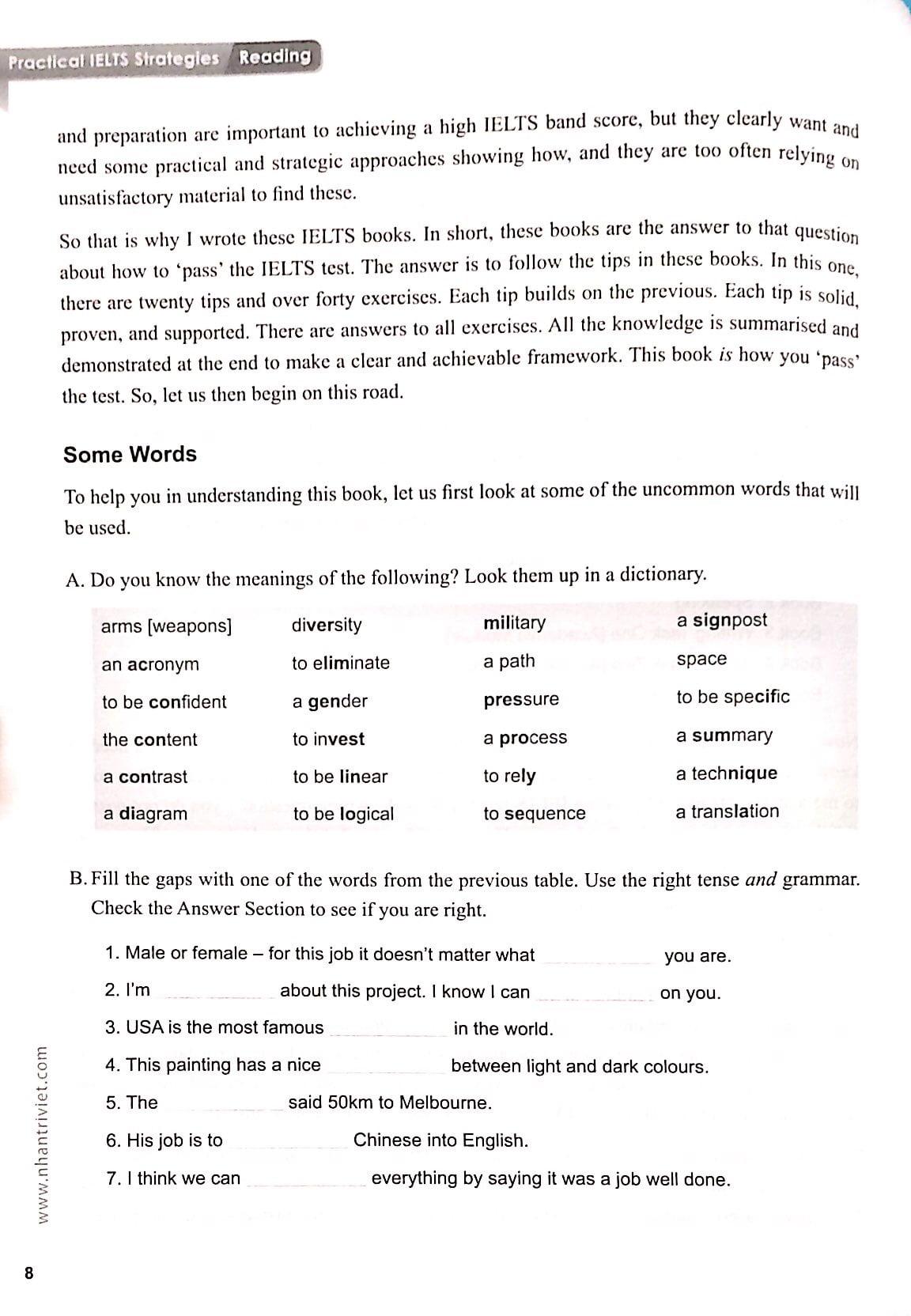 Practical IELTS Strategies - IELTS Reading 
