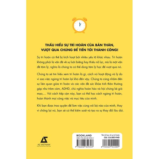 Sách Tâm Lý Học Về Sự Trì Hoãn - Skybooks - BẢN QUYỀN