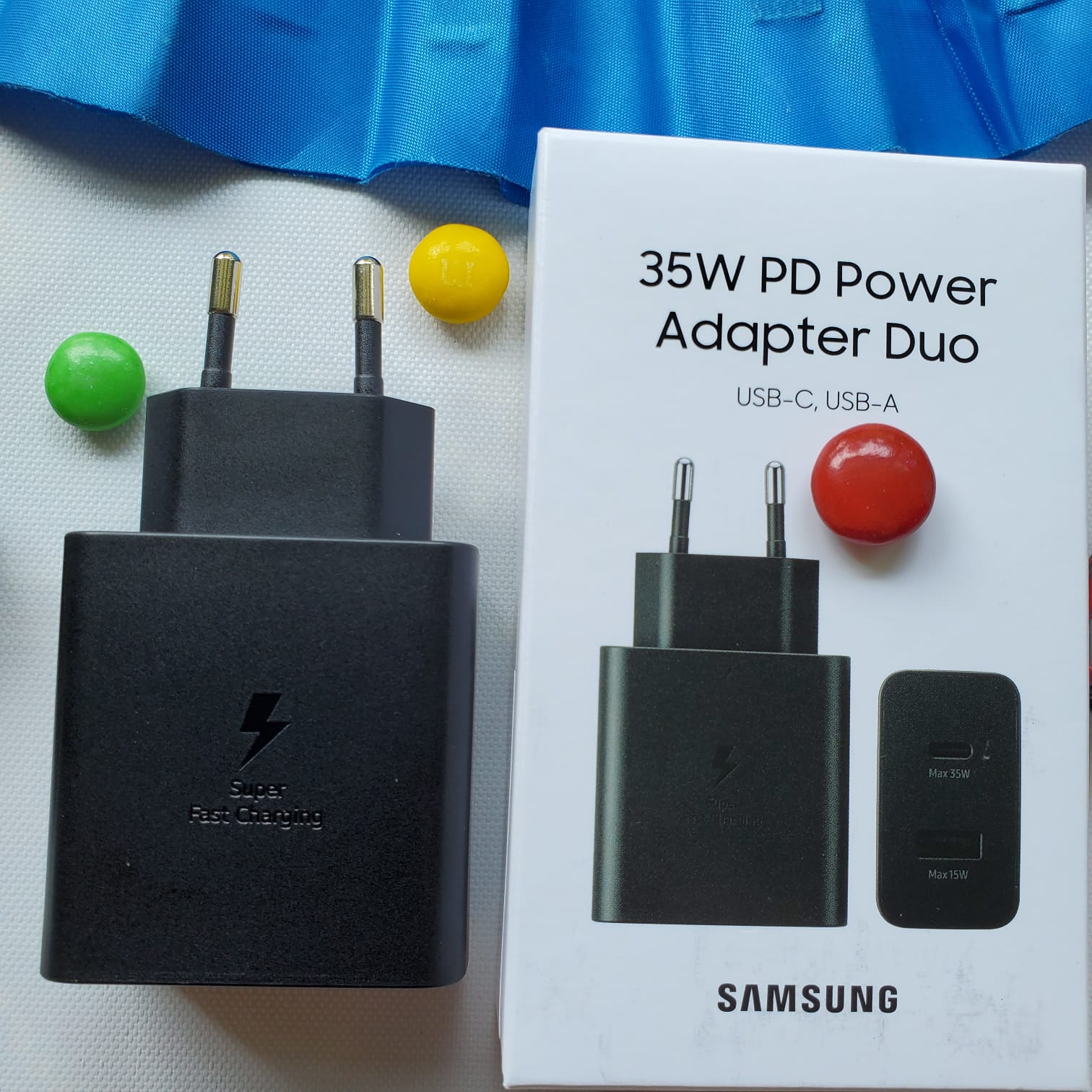 Củ Sạc Samsung 35W - 2 cổng - EP-TA220 - Hàng Chính Hãng