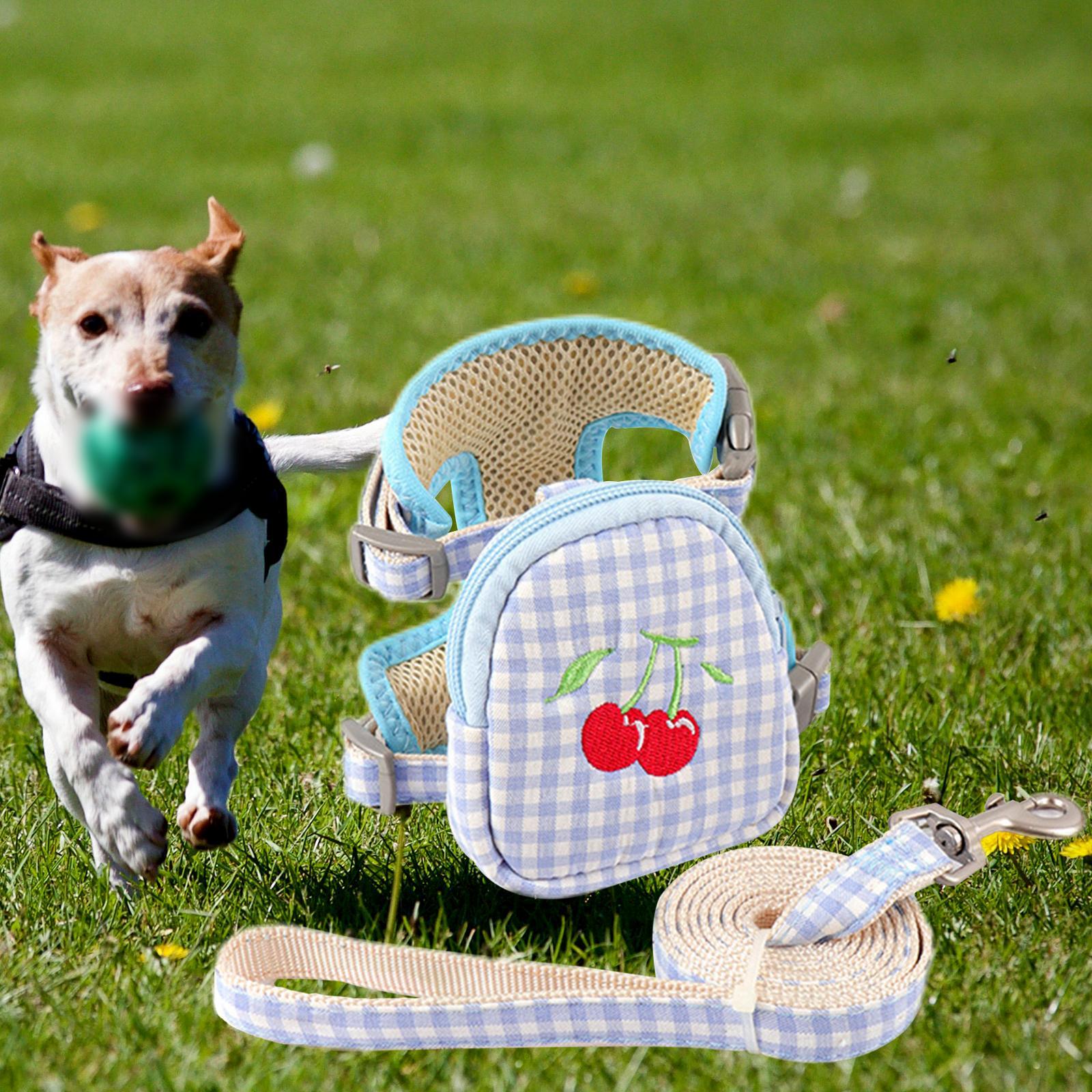 Service Working Vests No Pulling Harnesses Collar S Blue