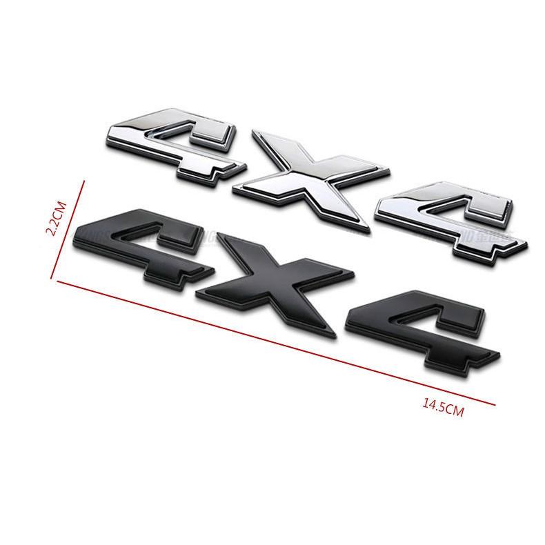 Tem Decal Logo 4x4 Dán Xe ô Tô MS-109