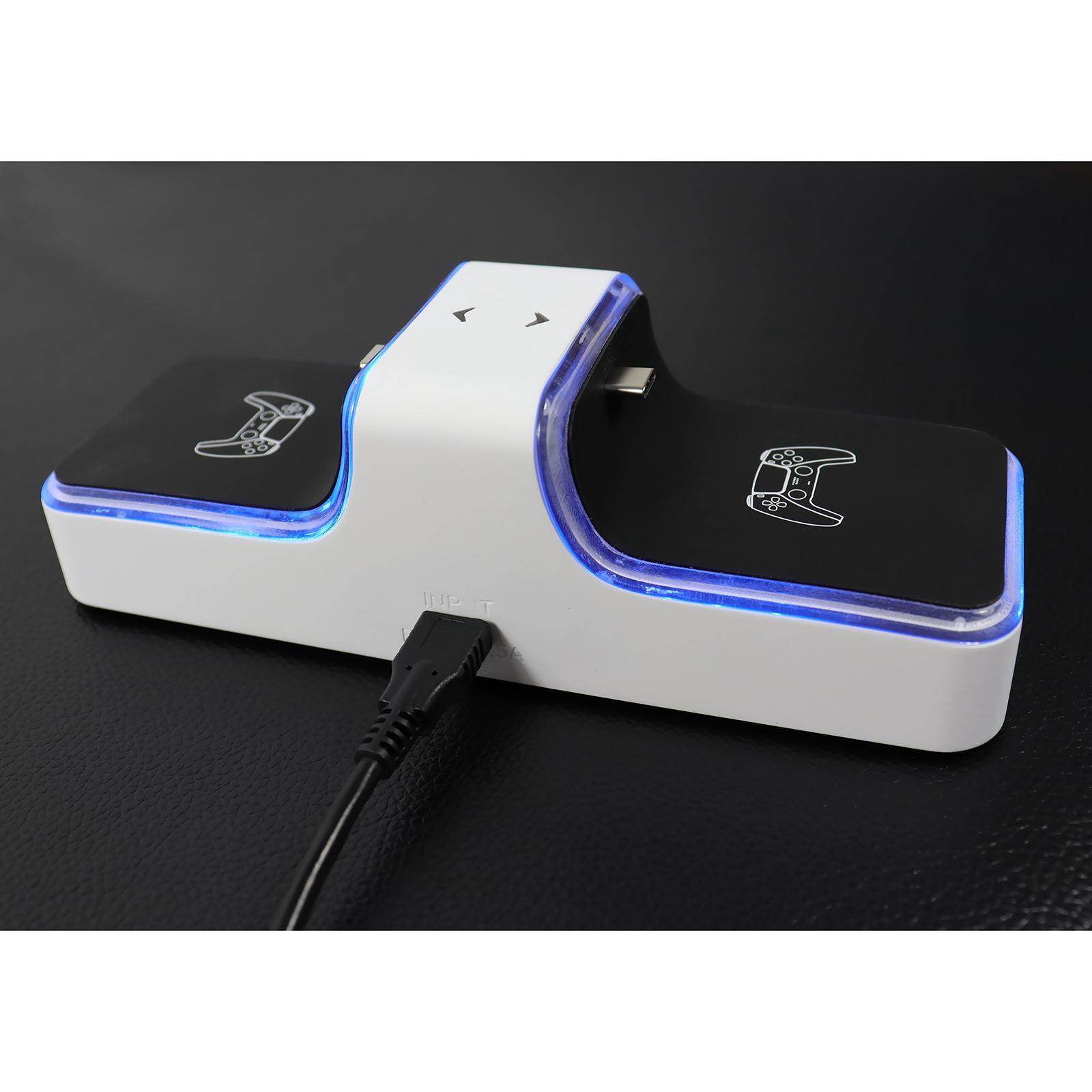 Type C Charging Station Charger Dock Stand for  5 Controller Dual