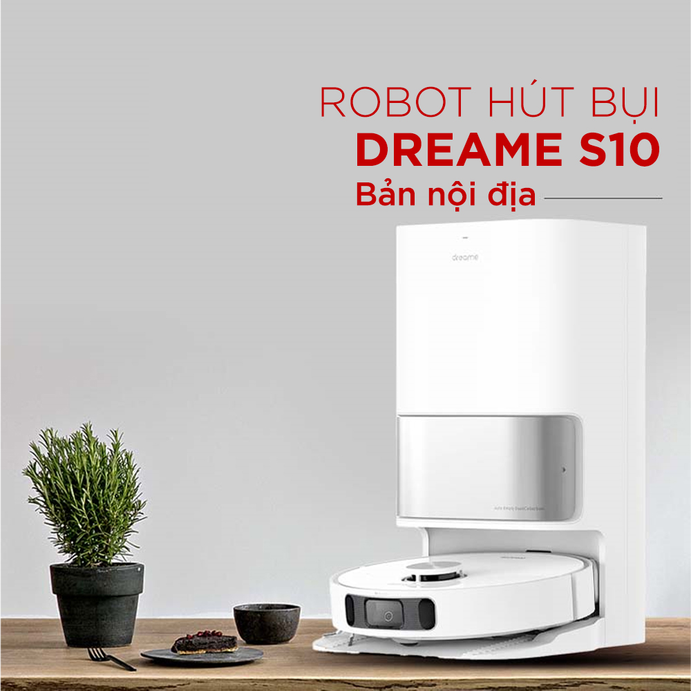 Robot Hút Bụi Lau Nhà Dreame L10S Ultra / S10 - Bản Quốc tế - Hàng Chính Hãng