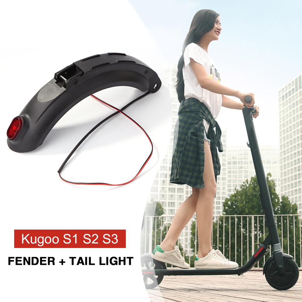 Xe Điện Fender Cho Kugoo S1 S2 S3 Ván Trượt Chắn Bùn Đuôi Đèn Xe Điện Fender Xe Tay Ga Phần Phụ Kiện