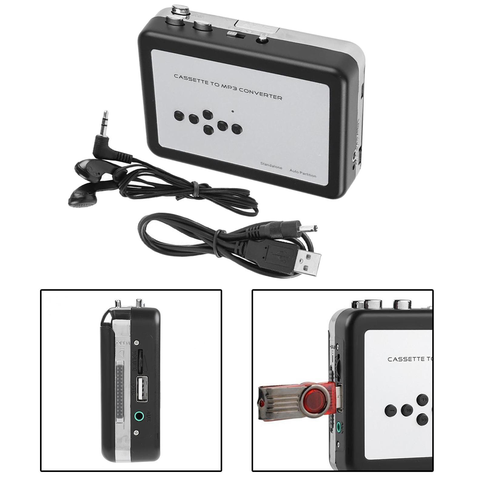 2-In-1 USB Tape Converter Audio Tape Flash Drive No need Computer