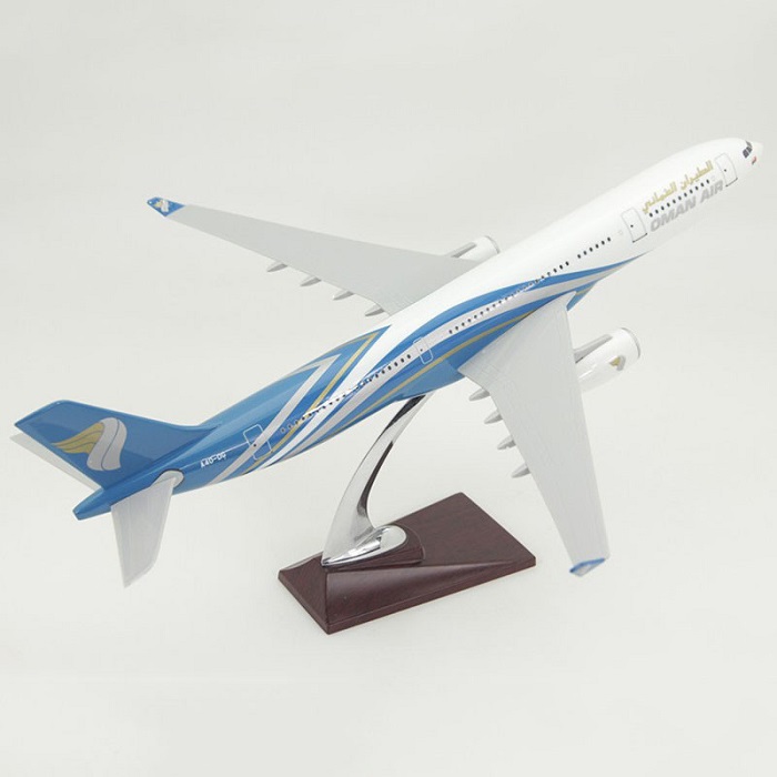 Mô hình máy bay tĩnh OMAN AIR A330 47cm