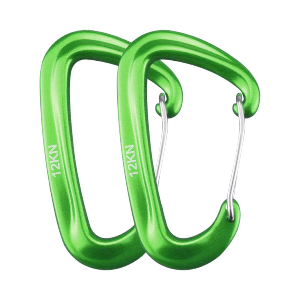 Móc khóa Carabiner chữ D bằng hợp kim nhôm tiện dụng