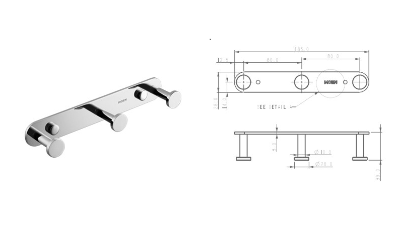 Móc áo MOEN ACC9945