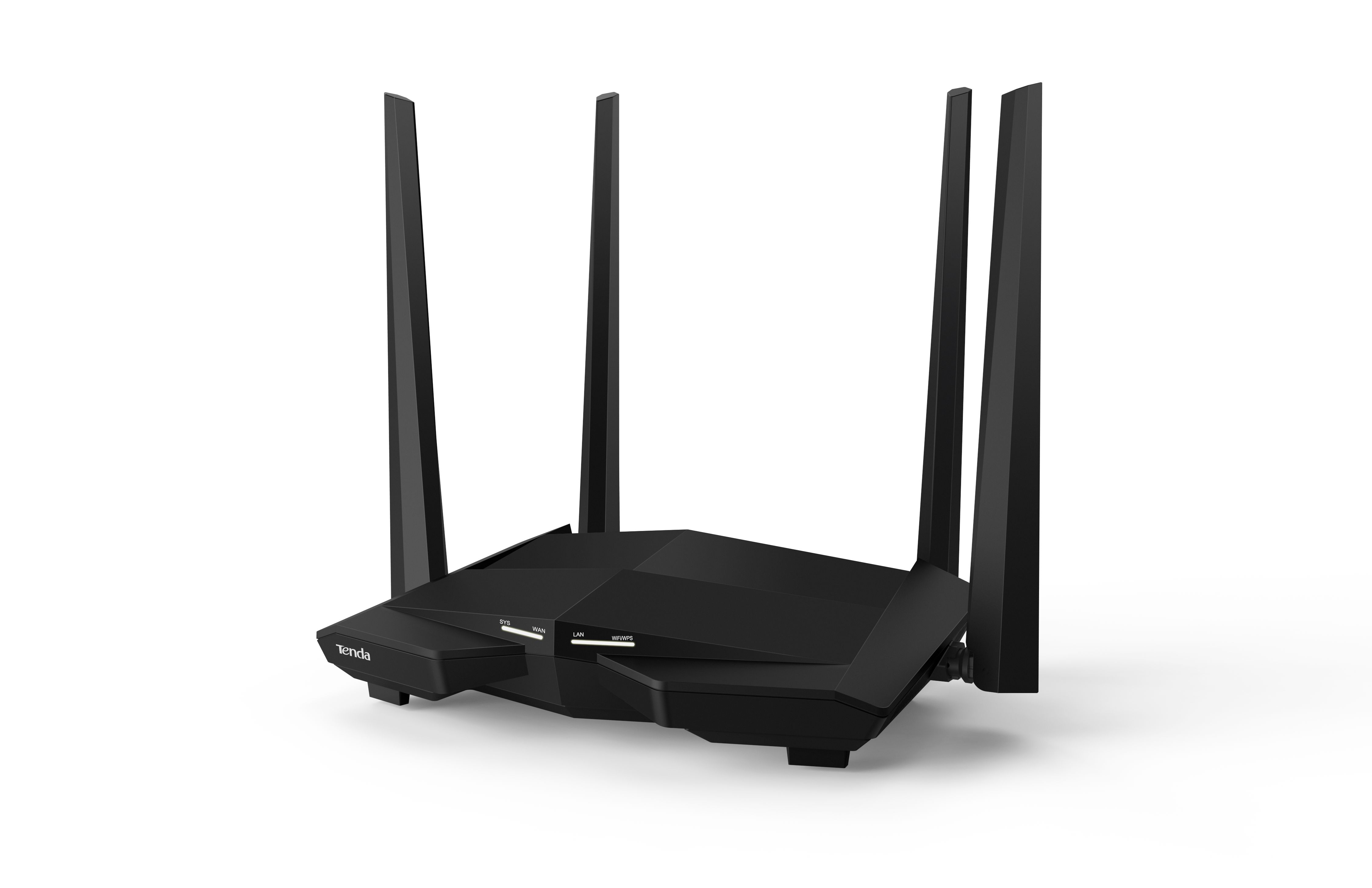 Bộ phát wifi không dây tốc độ 1200 Mbps 4 râu băng tần kép Wireless Router AC10U Tenda hàng chính hãng