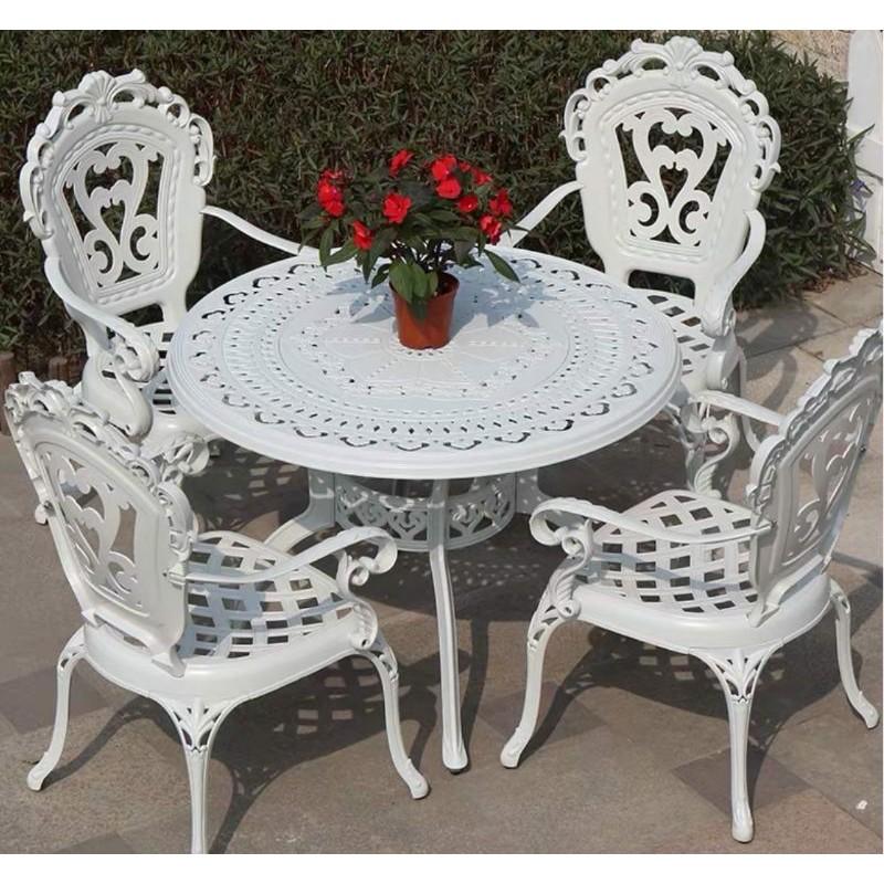 Bàn ghế sân vườn nhôm đúc cao cấp