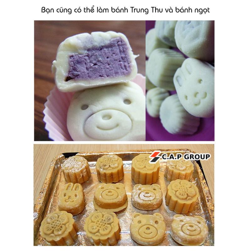 Khuôn làm cơm hình thú cho bé, Set 6 khuôn cơm tạo hình, Khuôn ép cơm Bento cơm nắm