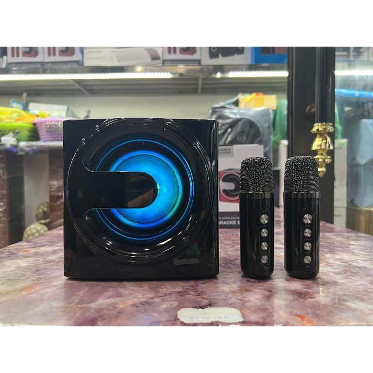 Loa Bluetooth Karaoke YS-207. Tặng Kèm 2 Micro Không Dây, Hỗ Trợ Hiệu Ứng Đổi Giọng, Điều Chỉnh Vang Nhại Độ Bền Rất Cao