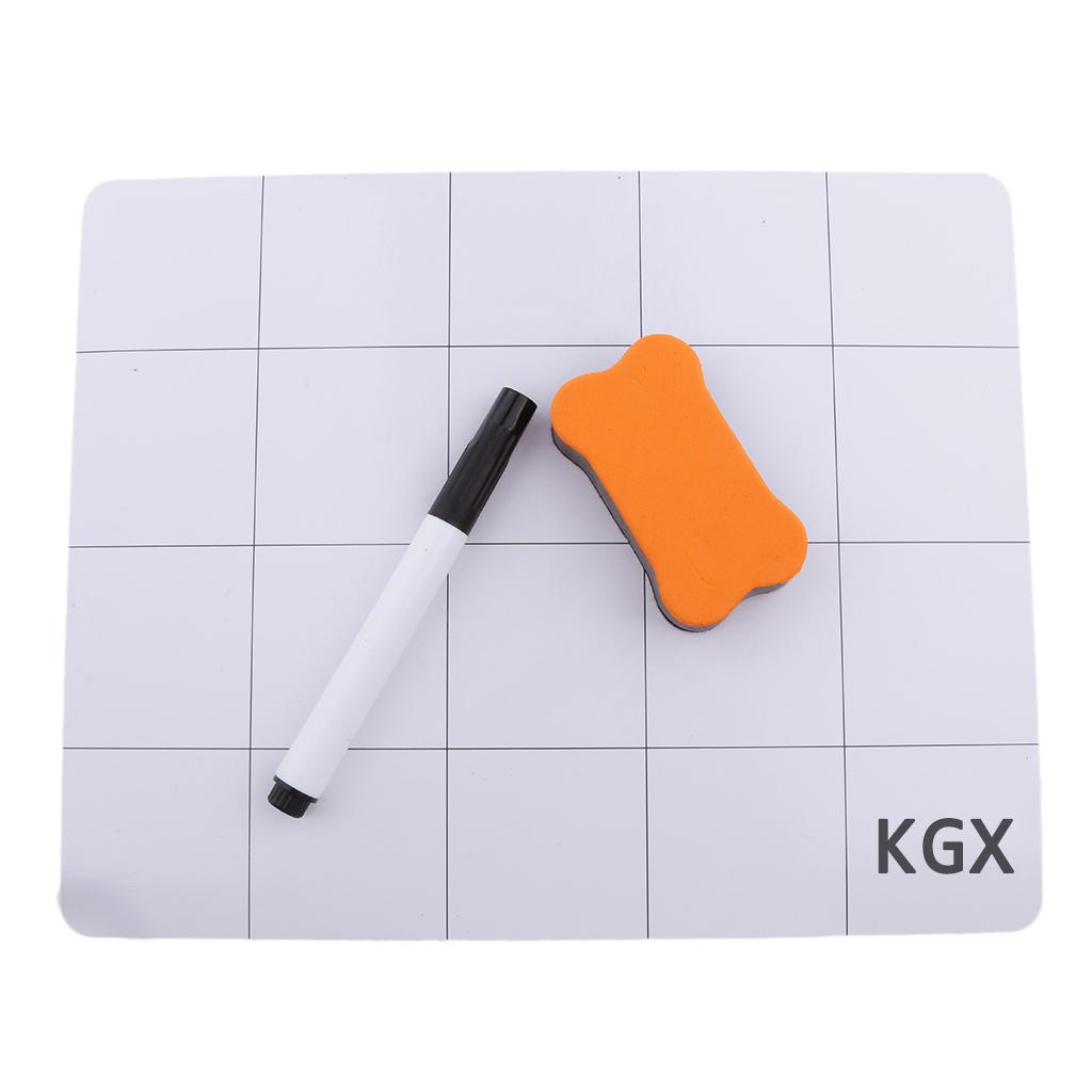 Magnetic Project Mat , Cell Phone Magnet Work Surface Anti Slip Mat with a Marker Pen and Eraser for iPhone 5 6 7 8 X for SAMSUNG Galaxy S8 Note s7