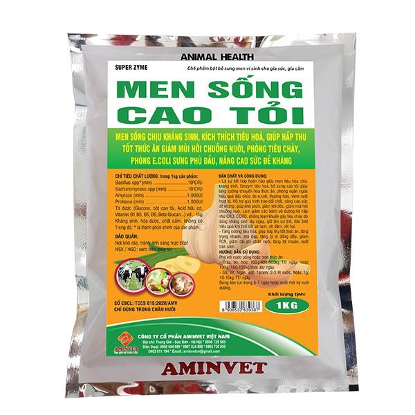 Men sống cao tỏi - chỉ dùng trong thú y (1kg/gói)