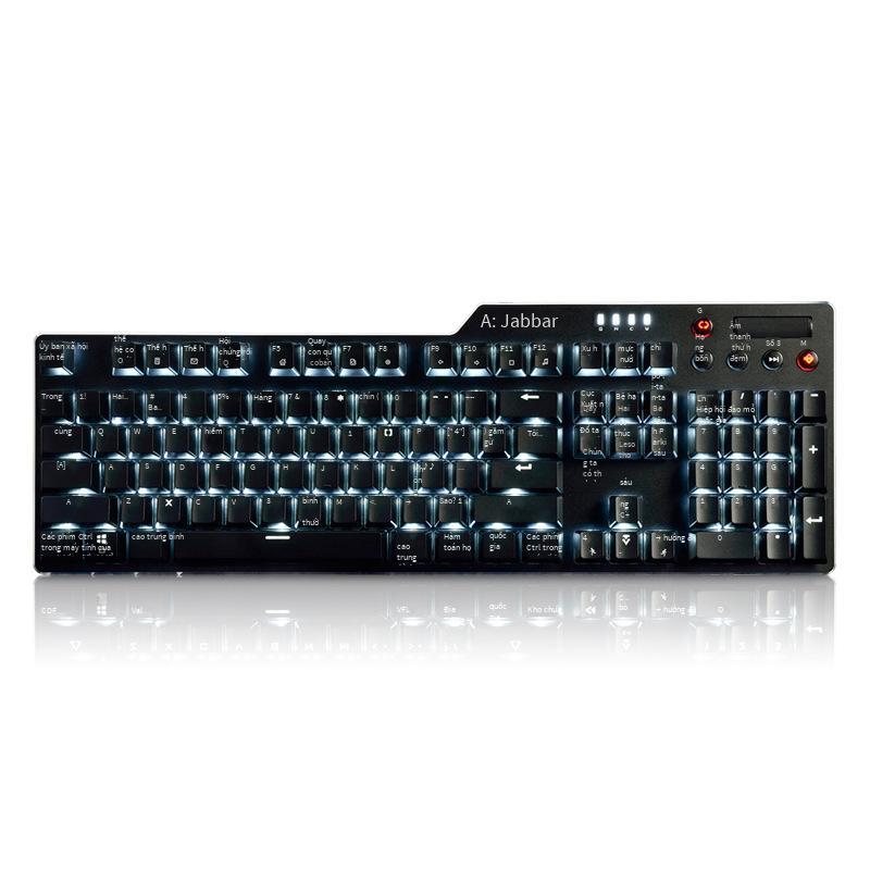 Phong Cách Mới Nhất Heijue AK35i Assassin II Bàn Phím Cơ Game PBT Keycap Retro Bàn Phím Đèn Nền Phối Màu Bàn Phím Có Dây