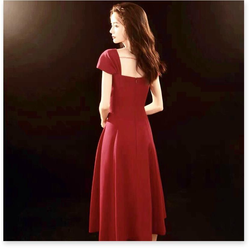 ĐẦM UMI ĐÍNH NGỌC ĐỎ TRƠN NHƯNG KHÔNG KÉM PHẦN QUAN TRỌNG 1HIT1 FASHION