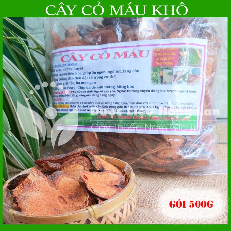 Cây Cỏ Máu khô sạch đóng gói 500gram