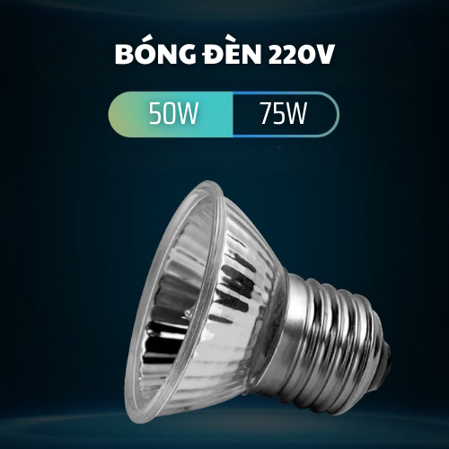 Đèn sưởi cho rùa chim bò sát có núm xoay điều chỉnh nhiệt độ | Đèn sưởi cho chó mèo sóc vẹt ấm áp có thể kẹp vào cạnh chuồng bàn ghế