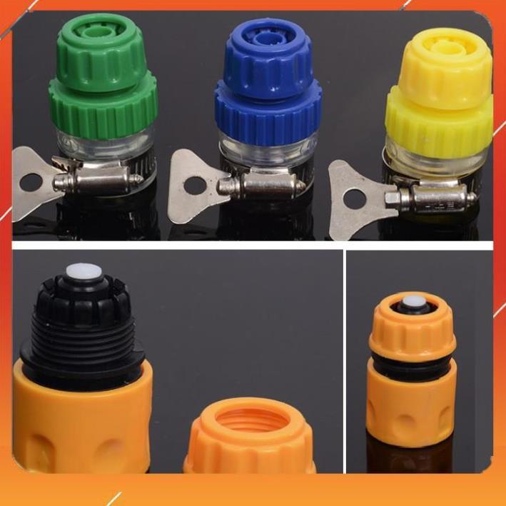 ️ Bộ dây vòi xịt nước rửa xe, tưới cây .tăng áp 3 lần, loại 7m, 10m 206701-3 đầu đồng,cút,+ tặng túi đựng bút