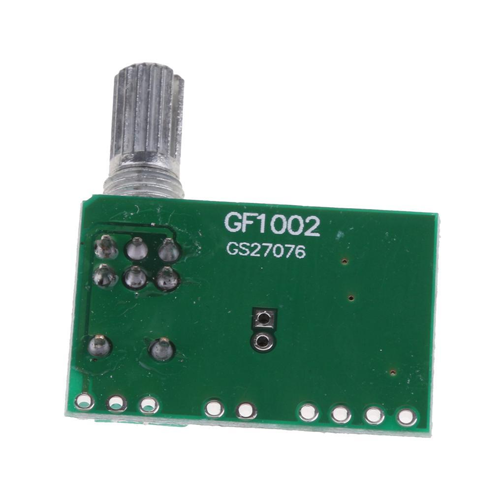 PAM8403 Mini 5V Digital Amplifier Board with Switch Potentiometer USB Power
