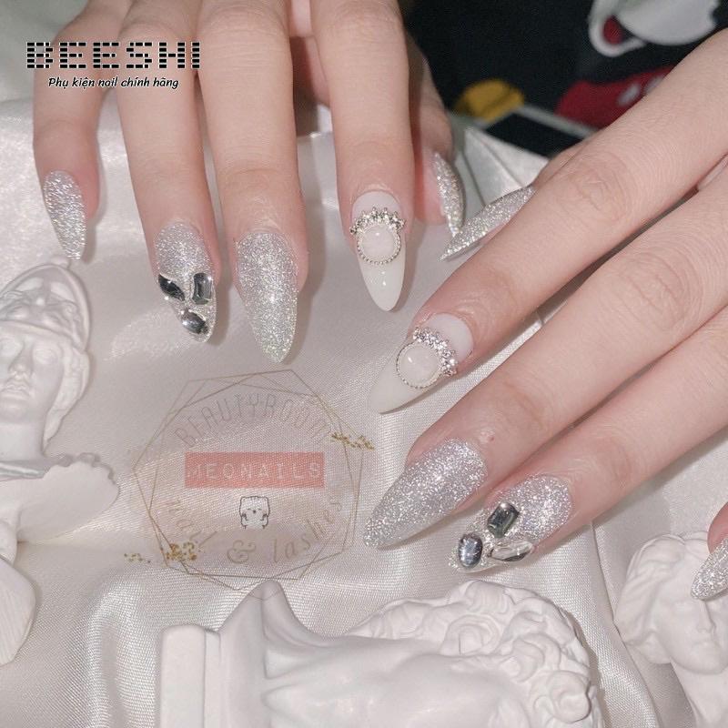 sơn gel kim tuyến sơn nhũ flash siêu sáng b281 hàng loại 1-beeshi shop nail