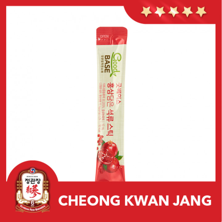 Nước Hồng Sâm Hàn Quốc Goodbase Tinh Chất Lựu Đỏ (10ml x 30 gói)