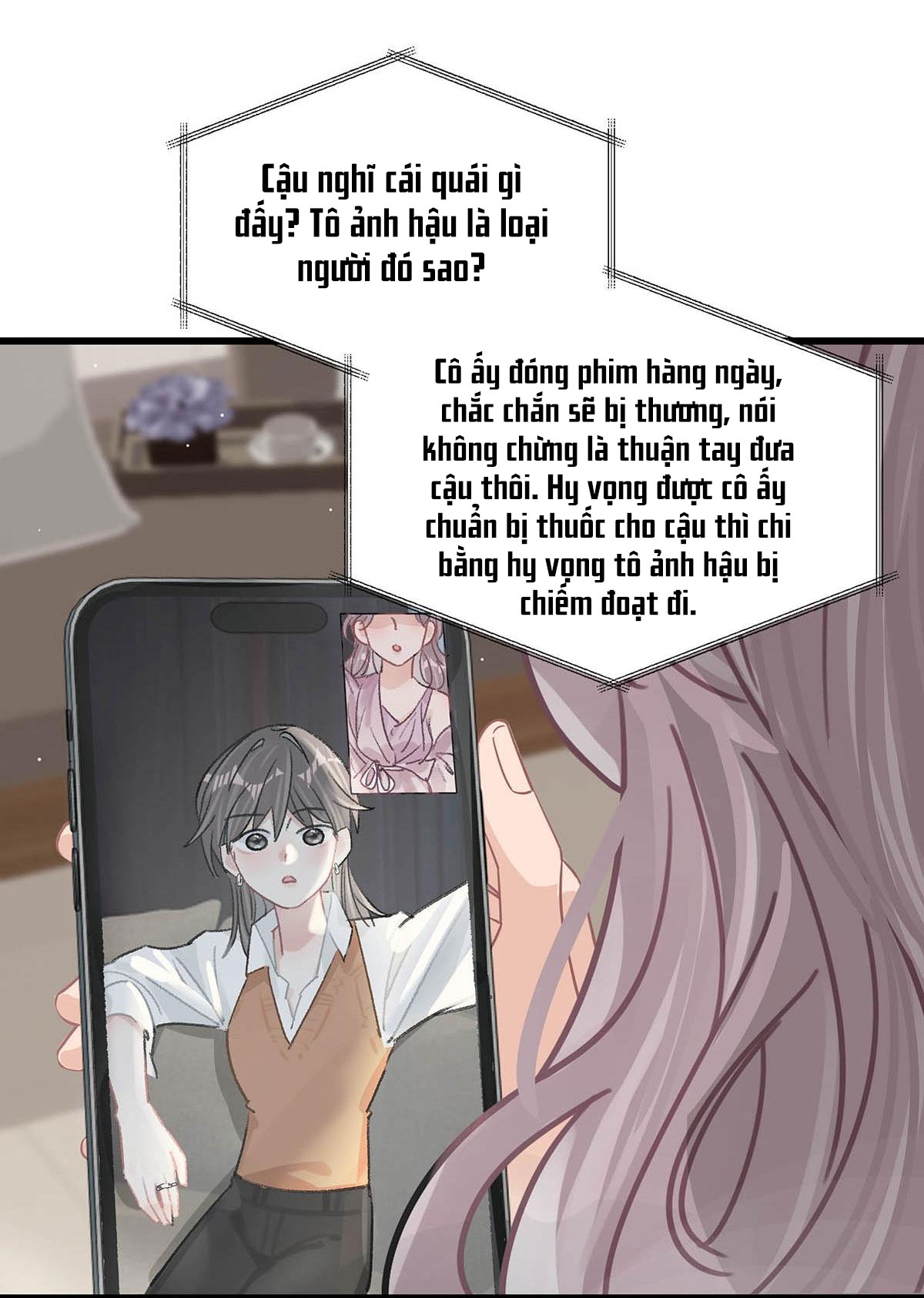 bị mẹ kế là ảnh hậu cưỡng ép yêu trong show thực tế chapter 10.1 4